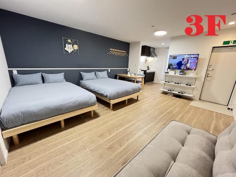 Living room, Bedroom