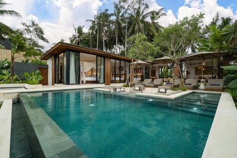 Property building, View (from property/room), Pool view, Swimming pool, internet, sunbed