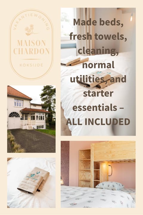 Vakantiewoning Maison Chardon House in Koksijde