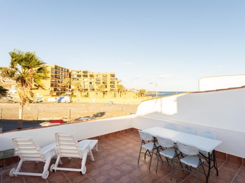View (from property/room), Balcony/Terrace, Balcony/Terrace, Dining area, Sea view, sunbed