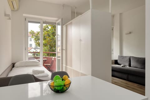 Bed, Balcony/Terrace, Living room, Seating area, Dining area, wardrobe