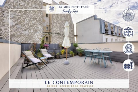 Le Contemporain - Terrace & Near Montmartre Apartment in Paris