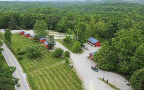 Property building, BBQ facilities, Location, Quiet street view