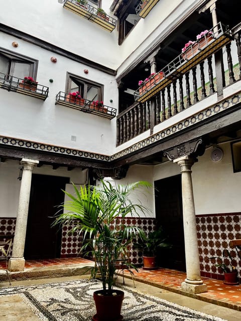 Property building, Patio, Inner courtyard view