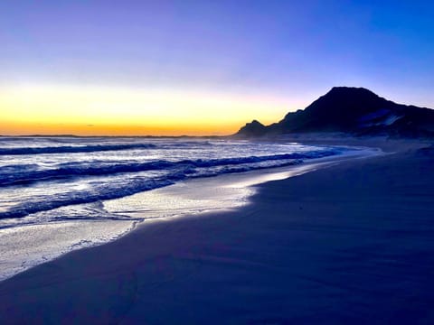 Nearby landmark, Natural landscape, Beach, Mountain view, Sea view, Sunset