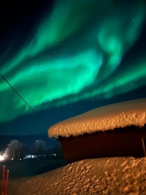 House with charm, valley with lots of northern lights, Breivikeidet House in Troms Og Finnmark