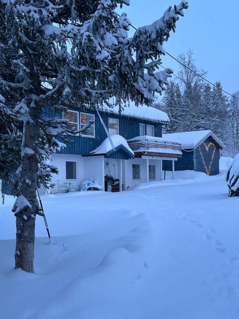 House with charm, valley with lots of northern lights, Breivikeidet House in Troms Og Finnmark
