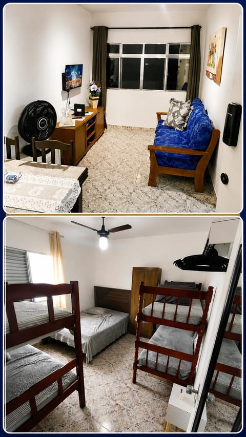 Communal lounge/ TV room, Bed, TV and multimedia, Living room, Photo of the whole room, Bedroom, bunk bed, hair dresser