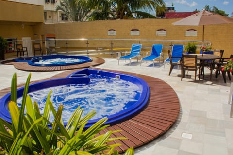 Patio, Hot Tub, Pool view, Swimming pool, sunbed