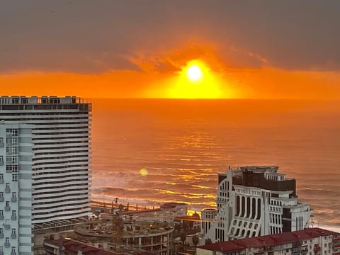 City view, Sea view, Sunset