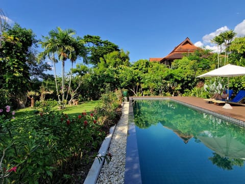 Natural landscape, Garden view, Pool view, Swimming pool, sunbed