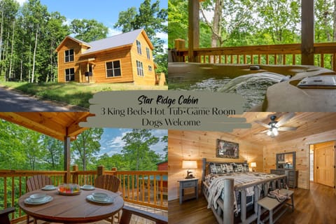 Winter Specials-Dogs Welcome-3 King Beds-Hot Tub-Game Room House in Pigeon Forge