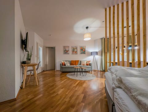 Living room, Bedroom