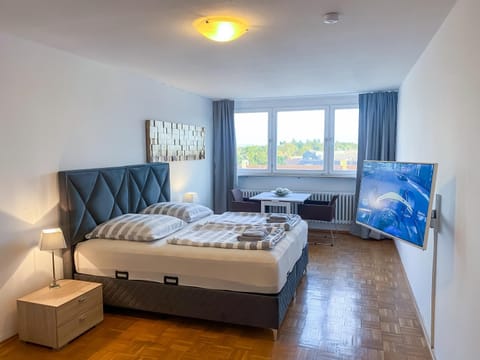 Bed, TV and multimedia, Photo of the whole room, Evening entertainment