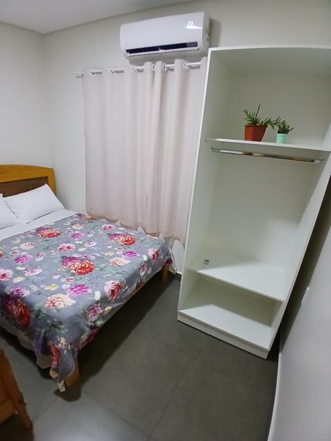 Bed, Photo of the whole room, Bedroom, wardrobe, air conditioner