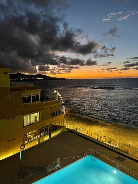 Natural landscape, Pool view, Sea view, Sunrise