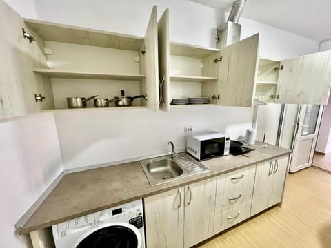 Kitchen or kitchenette, pet friendly, stove, washing machine