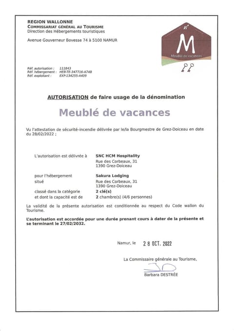 Sakura Lodging Apartment in Flanders