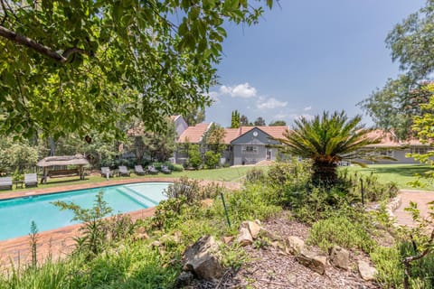 Garden, Garden view, Pool view, Swimming pool, sunbed