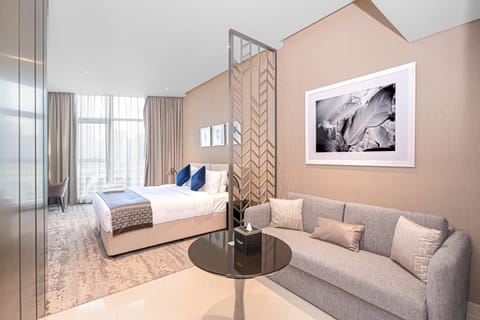 Photo of the whole room, Seating area, Bedroom