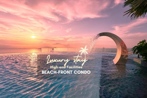 Nearby landmark, Natural landscape, Beach, Sea view, Swimming pool, Sunset
