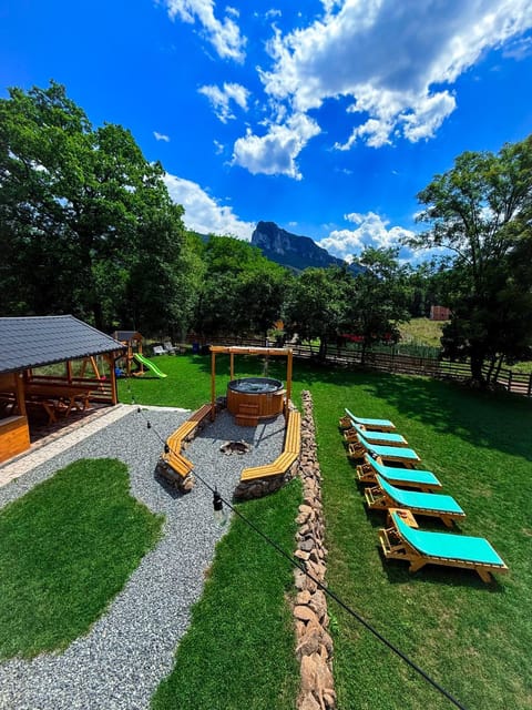 Garden, Mountain view