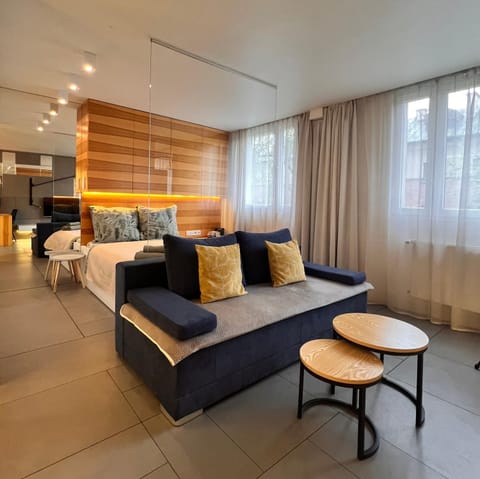 Living room, Seating area, Bedroom