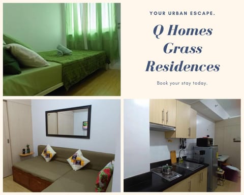 Kitchen or kitchenette, Living room, Bedroom