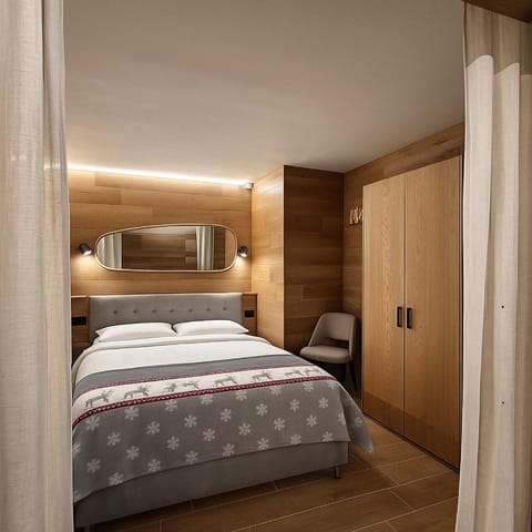Bed, Photo of the whole room, Bedroom, wardrobe