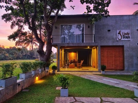 Property building, Garden view