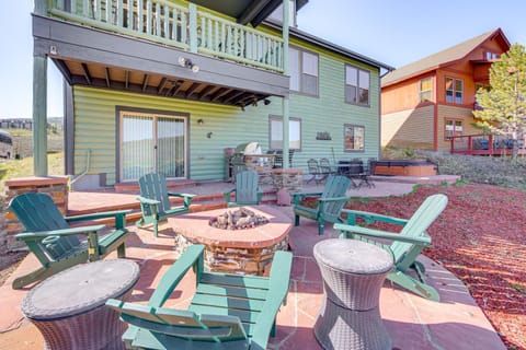 Mtn Views and Private Hot Tub Granby Group Getaway! House in Granby