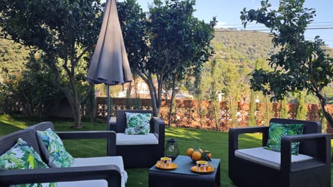 Garden, Mountain view