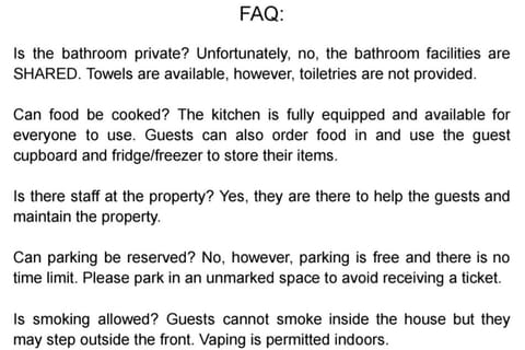 R3 - Cozy Small Double - City & Beach Access, WIFI, Free Parking, Bus Stop 50ft From House - Self Catering Vacation rental in Swansea