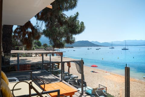 Patio, Beach, Sea view