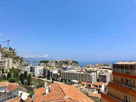Charmant studio, piscine, vue mer proche Monaco Apartment in Cap-d'Ail