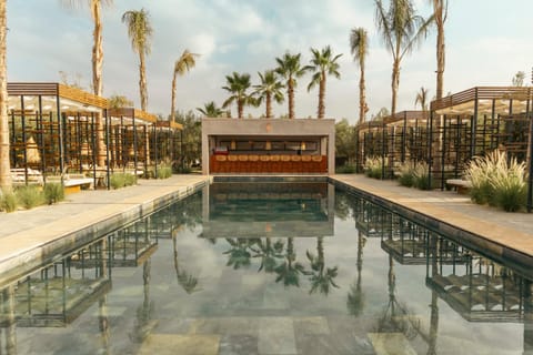 Lounge or bar, Pool view, Swimming pool, sunbed