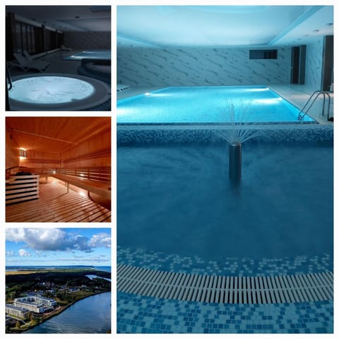 Studio by the River with Terrace, Basen, Sauna, Jacuzzi, Fitness Apartment in West Pomeranian Voivodeship, Poland