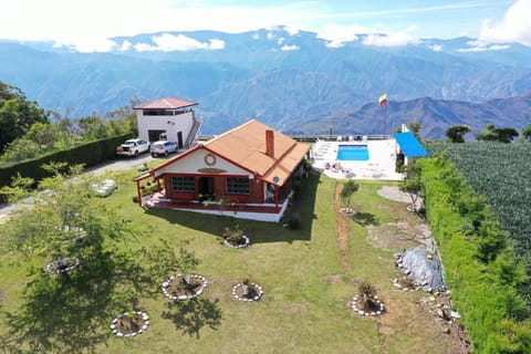 Natural landscape, Bird's eye view, Mountain view