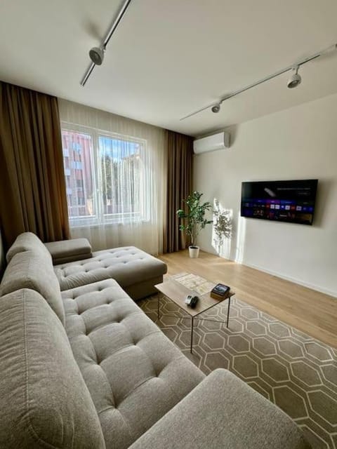 Communal lounge/ TV room, TV and multimedia, Living room, Seating area, Evening entertainment, air conditioner