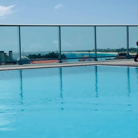 Balcony/Terrace, Pool view, Swimming pool