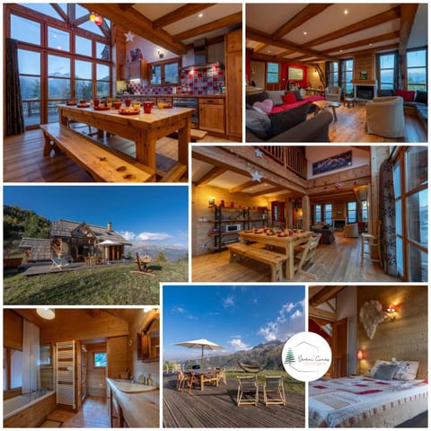 Parenthèse Enchantée - Vue panoramique - Cheminée Chalet in Uvernet-Fours