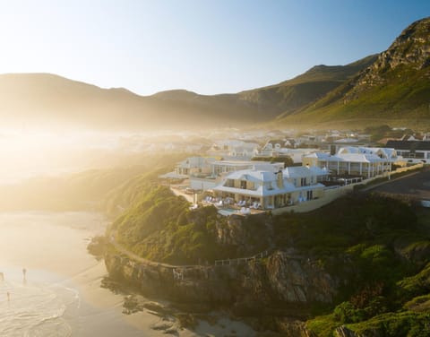 Bird's eye view, Sunset