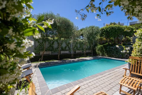 Property building, Pool view, Swimming pool