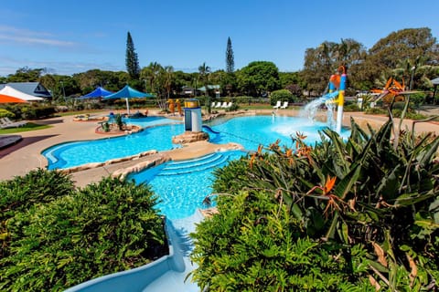 Bird's eye view, Aqua park, Swimming pool