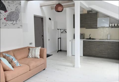 Kitchen or kitchenette, Living room