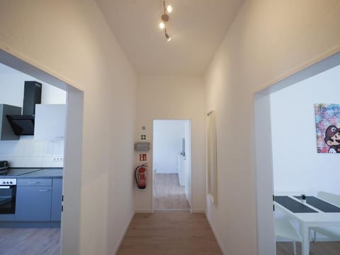 Kitchen or kitchenette, oven