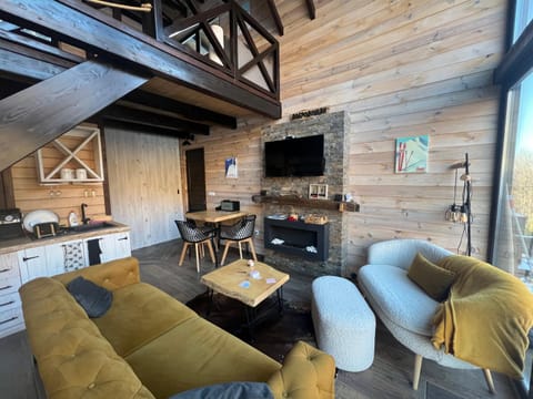 Kitchen or kitchenette, Living room, kitchen
