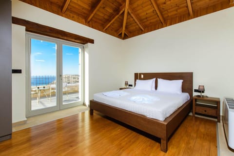 Bedroom, Sea view