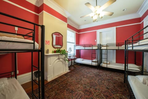 Photo of the whole room, bunk bed