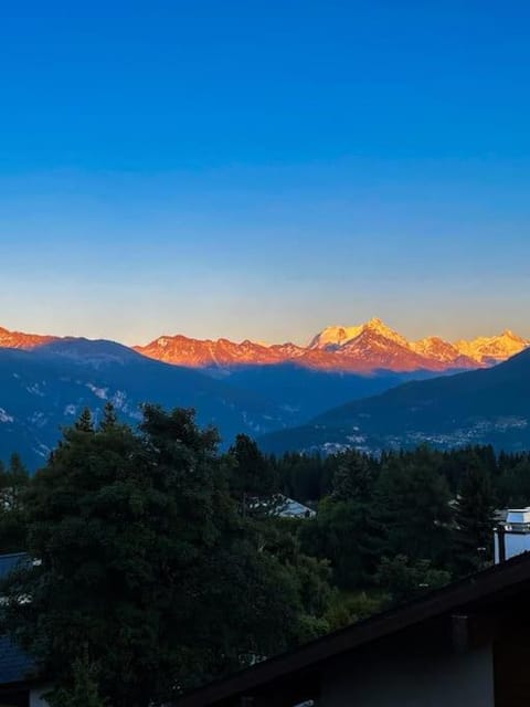 Mountain view, Sunset